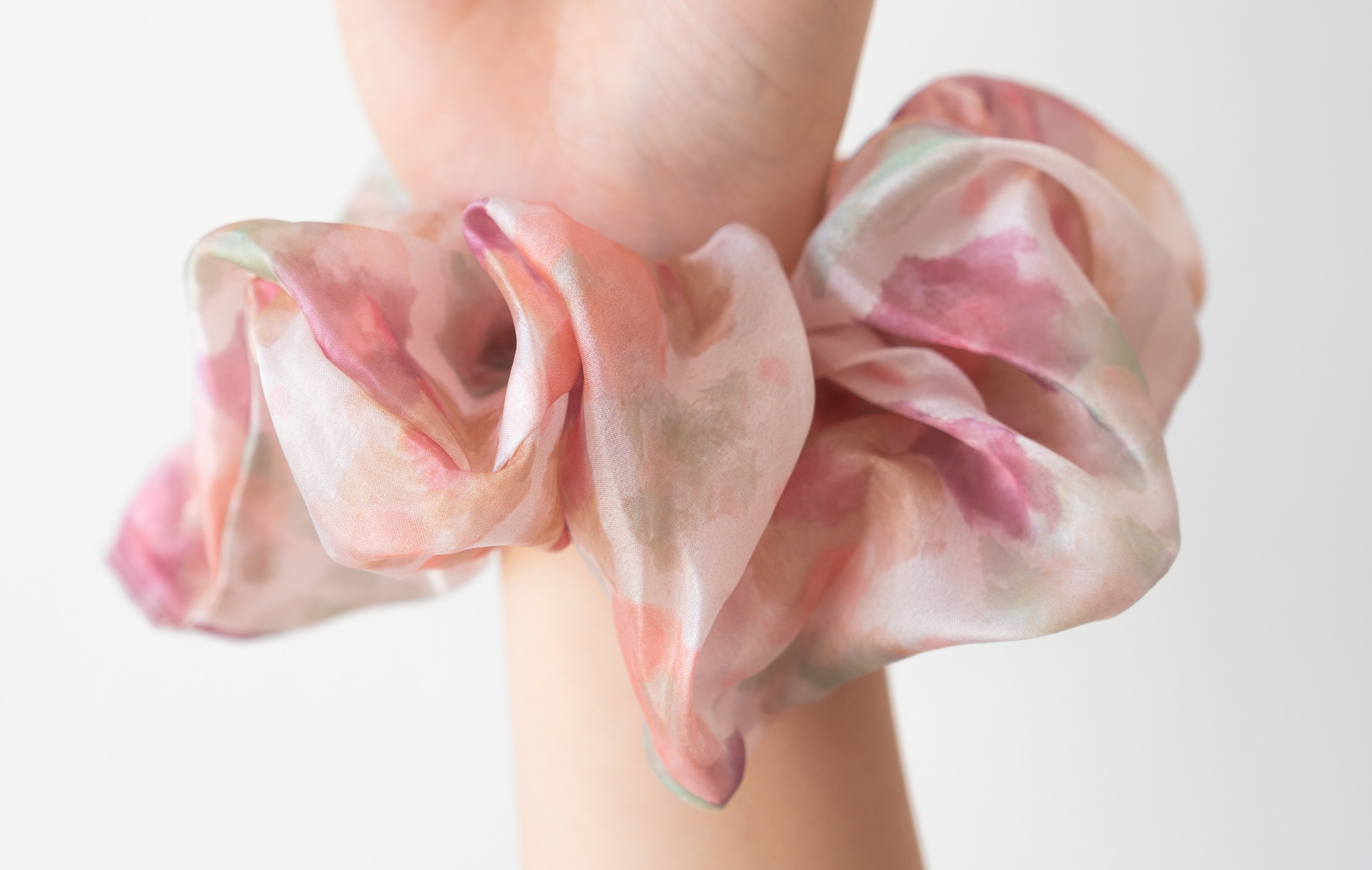 Flower Inspired Scrunchies